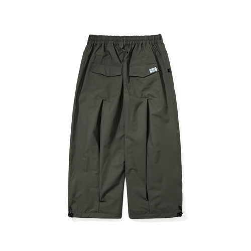 Bs Logo New Super Wide Ventilation Pants Dark Khaki