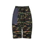 3D Zipper Pocket Super Wide Ventilation Pants Woodland Camo