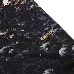Color-Block Track Pants Floral Mustard