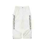 Vertical Applique Super Wide Ventilation Pants Ivory