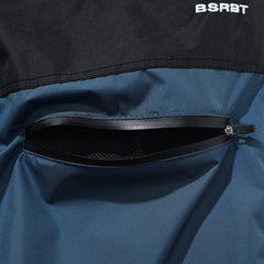 Bsrbt Front Zp Track Pants Peacock Blue