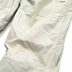 Twk Box Track Pants Cream