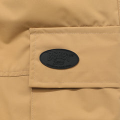 Cargo Pocket Box Track Pants Dark Beige