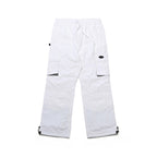 Cargo Pocket Box Track Pants White
