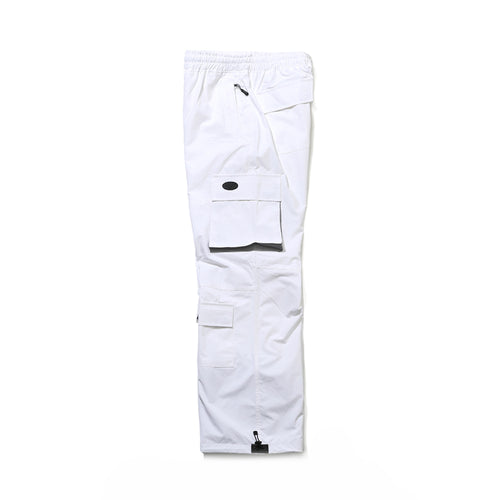 Cargo Pocket Box Track Pants White