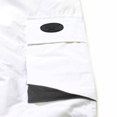 Cargo Pocket Box Track Pants White
