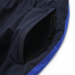 Cargo Pocket Box Track Pants Navy