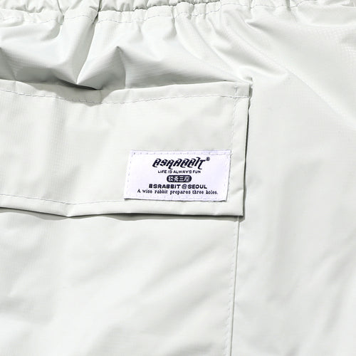 Soft Cargo Pocket Box Track Pants Glass Gray