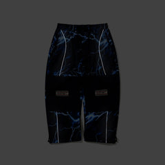 Patched Utility Super Wide Ventilation Pants Dark Navy / Thunder Blue