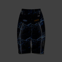 Patched Utility Super Wide Ventilation Pants Dark Navy / Thunder Blue