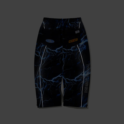 Patched Utility Super Wide Ventilation Pants Dark Navy / Thunder Blue