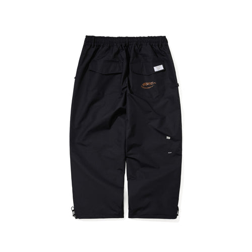 Natural Super Wide Ventilation Pants Black