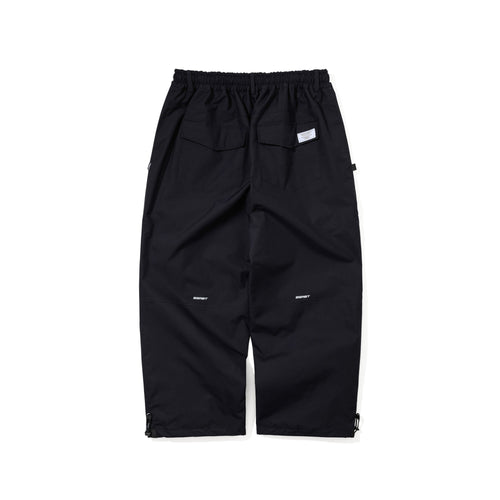 Knee Fold Super Wide Ventilation Pants Black
