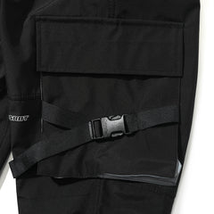 3L Cargo Jogger Pants Black