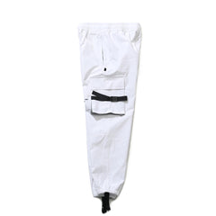 3L Cargo Jogger Pants White