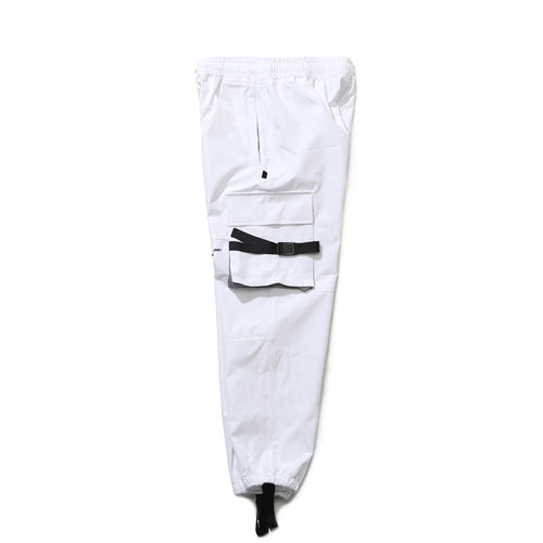 3L Cargo Jogger Pants White