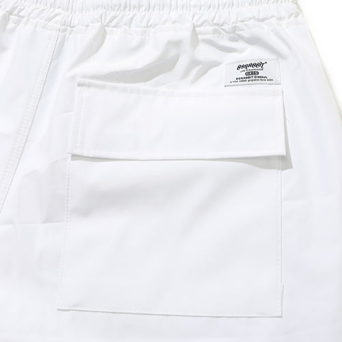 3L Cargo Jogger Pants White