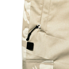 Bsrbt Cargo Bib Pants Cream Camo