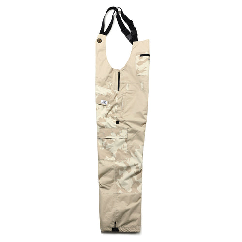 Bsrbt Cargo Bib Pants Cream Camo