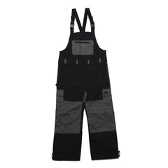 Bsrbt Cargo Bib Pants Black Denim