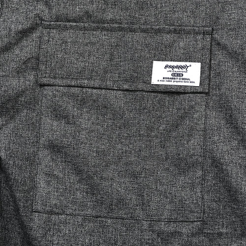 Bsrbt Cargo Bib Pants Black Denim