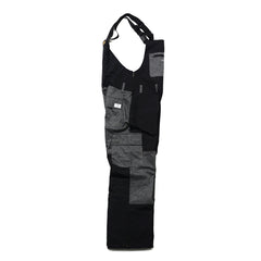 Bsrbt Cargo Bib Pants Black Denim