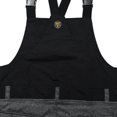 Bsrbt Cargo Bib Pants Black Denim