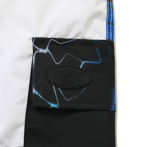 Bsrbt Cargo Bib Pants White