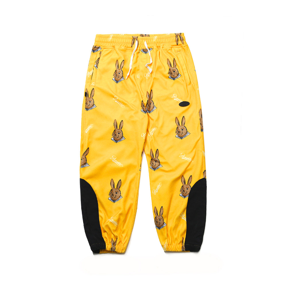 ROYAL FLEECE JOGGER PANTS BEAR RABBIT YELLOW