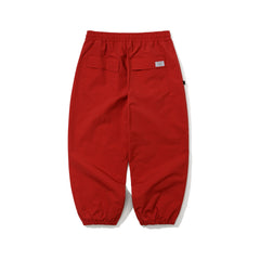 Light Active Super Wide Jogger Pants Red
