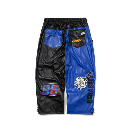 Bsrbt Blue Flame 98 Wide Ventilation Pants Black White