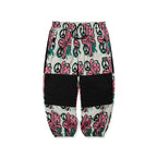 Peace Br Jacquard Wide Jogger Pants White