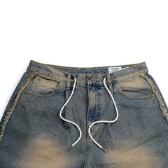Mid90 Side Line Loosefit Denim Pants Vintage Blue