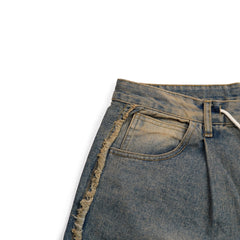 Mid90 Side Line Loosefit Denim Pants Vintage Blue