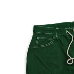 Work Widefit Oxford Pants Green