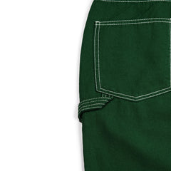 Work Widefit Oxford Pants Green