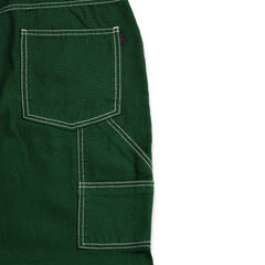 Work Widefit Oxford Pants Green