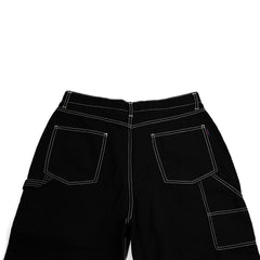 Work Widefit Oxford Pants Black
