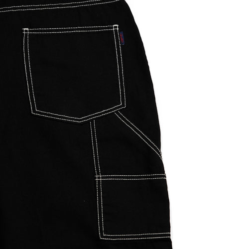 Work Widefit Oxford Pants Black