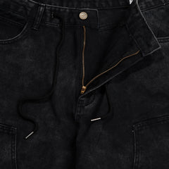 Work Widefit Denim Pants Pigment Black