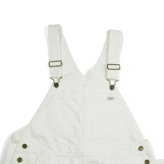 Carpenter Loosefit Denim Overall White