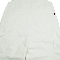 Carpenter Loosefit Denim Overall White