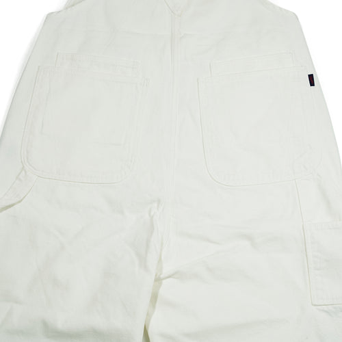 Carpenter Loosefit Denim Overall White