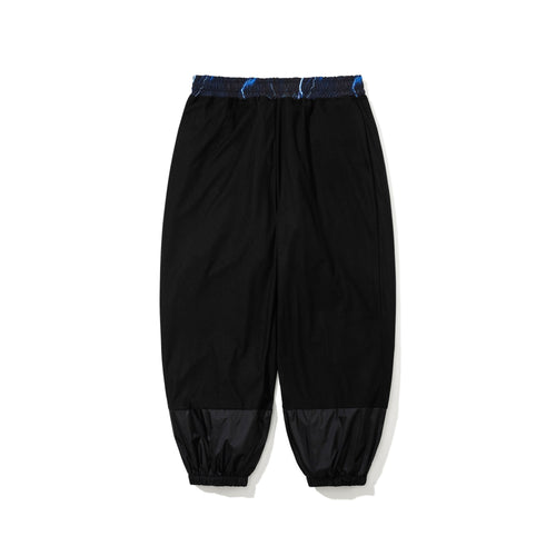 Cowboy Tassel Wide Ventilation Pants Tan