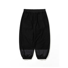 Br Jacquard Wide Jogger Pants Black