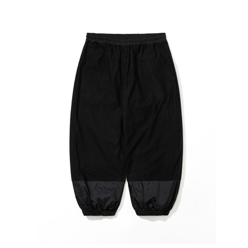 Br Jacquard Wide Jogger Pants Black