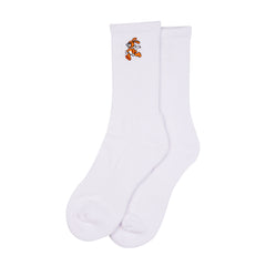 Rabbit Emb Logo Socks White