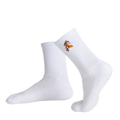 Rabbit Emb Logo Socks White