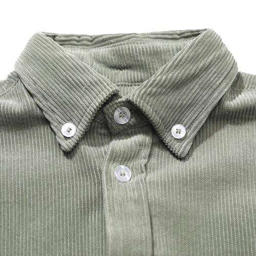 Logo Corduroy Shirts Mint