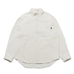 Logo Corduroy Shirts Ivory